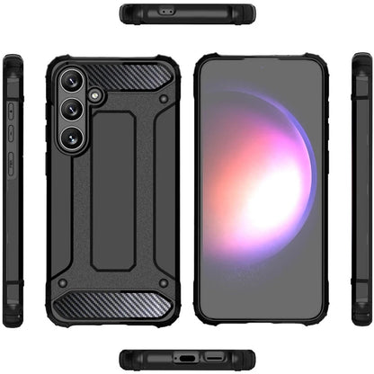 Etui na Samsung Galaxy S25+ S936, Techsuit, Hybrid Armor, czarne