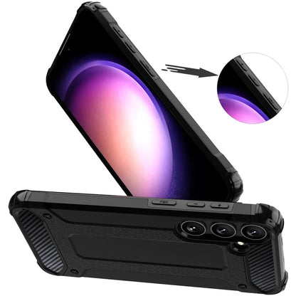 Etui na Samsung Galaxy S25+ S936, Techsuit, Hybrid Armor, czarne
