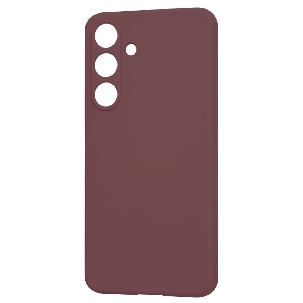 Etui na Samsung Galaxy S25+ S936, Techsuit, SoftFlex, Wiśniowe