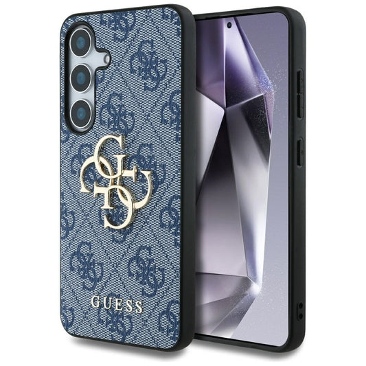 Etui na Samsung Galaxy S25 S931, Guess, 4G Big Logo, Niebieskie