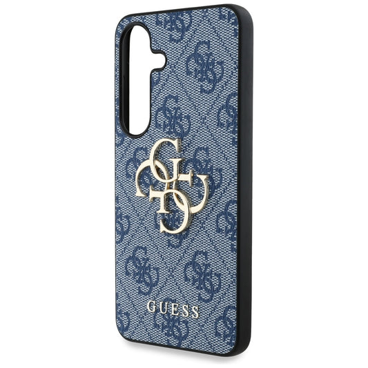 Etui na Samsung Galaxy S25 S931, Guess, 4G Big Logo, Niebieskie