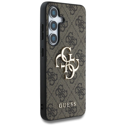 Etui na Samsung Galaxy S25 S931, Guess, 4G Big Logo, Brązowy