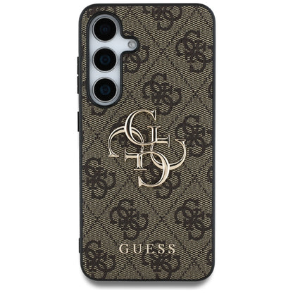 Etui na Samsung Galaxy S25 S931, Guess, 4G Big Logo, Brązowy