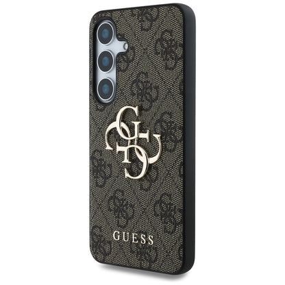 Etui na Samsung Galaxy S25 S931, Guess, 4G Big Logo, Brązowy