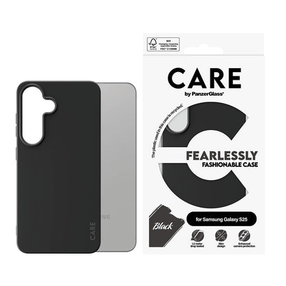 Etui na Samsung Galaxy S25 S931, PanzerGlass, Care Fashionable, Czarne.