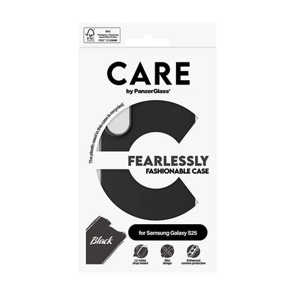 Etui na Samsung Galaxy S25 S931, PanzerGlass, Care Fashionable, Czarne.