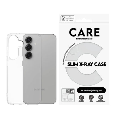 Etui na Samsung Galaxy S25 S931, PanzerGlass, Care Fashionable, Przezroczyste