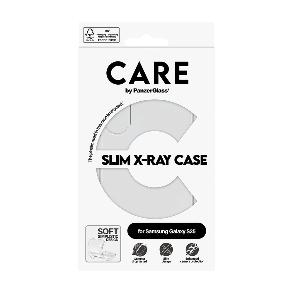 Etui na Samsung Galaxy S25 S931, PanzerGlass, Care Fashionable, Przezroczyste