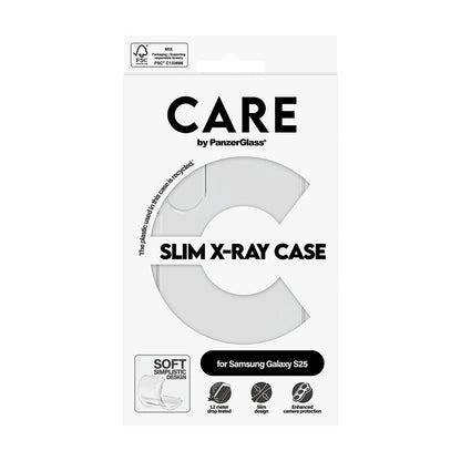 Etui na Samsung Galaxy S25 S931, PanzerGlass, Care Fashionable, Przezroczyste