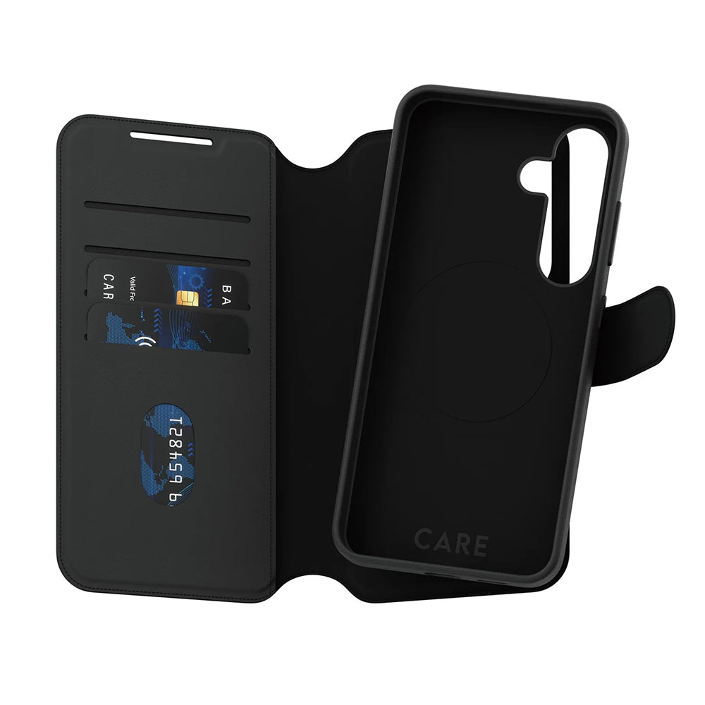 Etui do Samsung Galaxy S25 S931, PanzerGlass, Care Feature Tango Two-in-One, Czarne