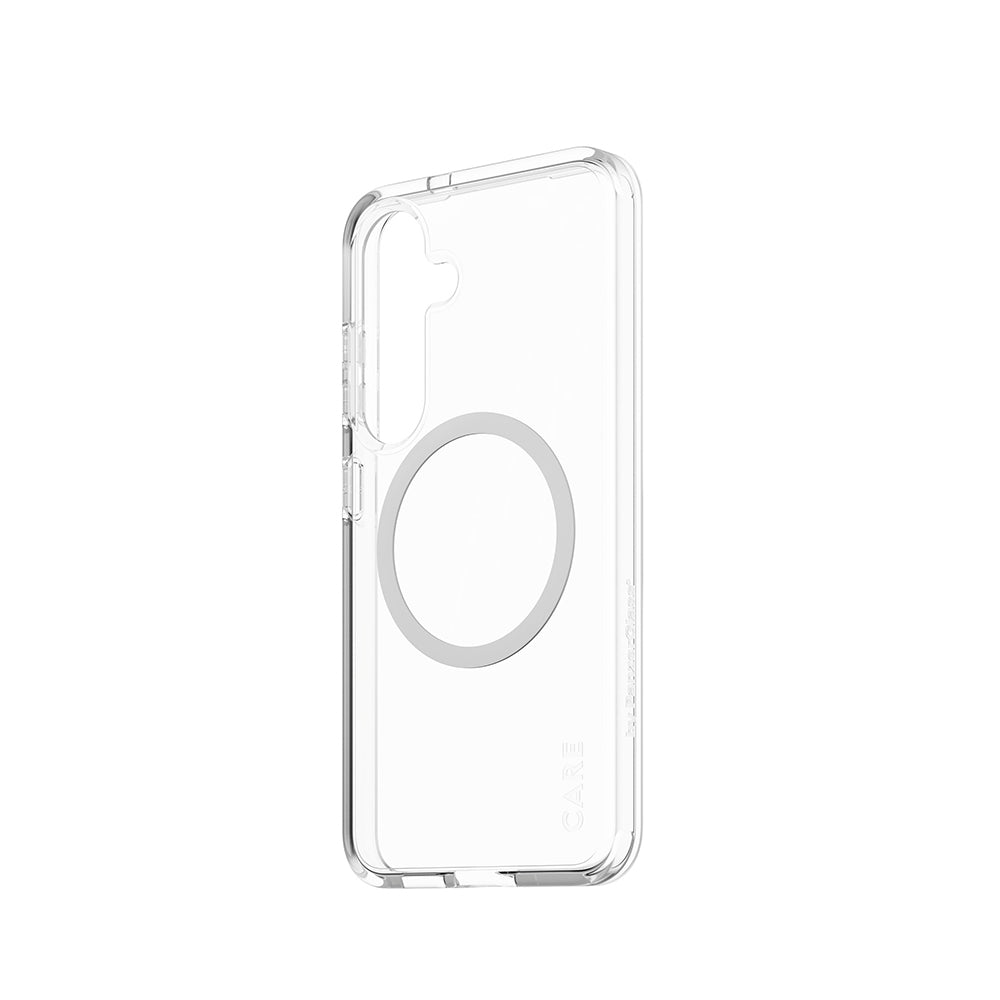 Etui na Samsung Galaxy S25 S931, PanzerGlass, Care Urban Combat, Przezroczyste Białe