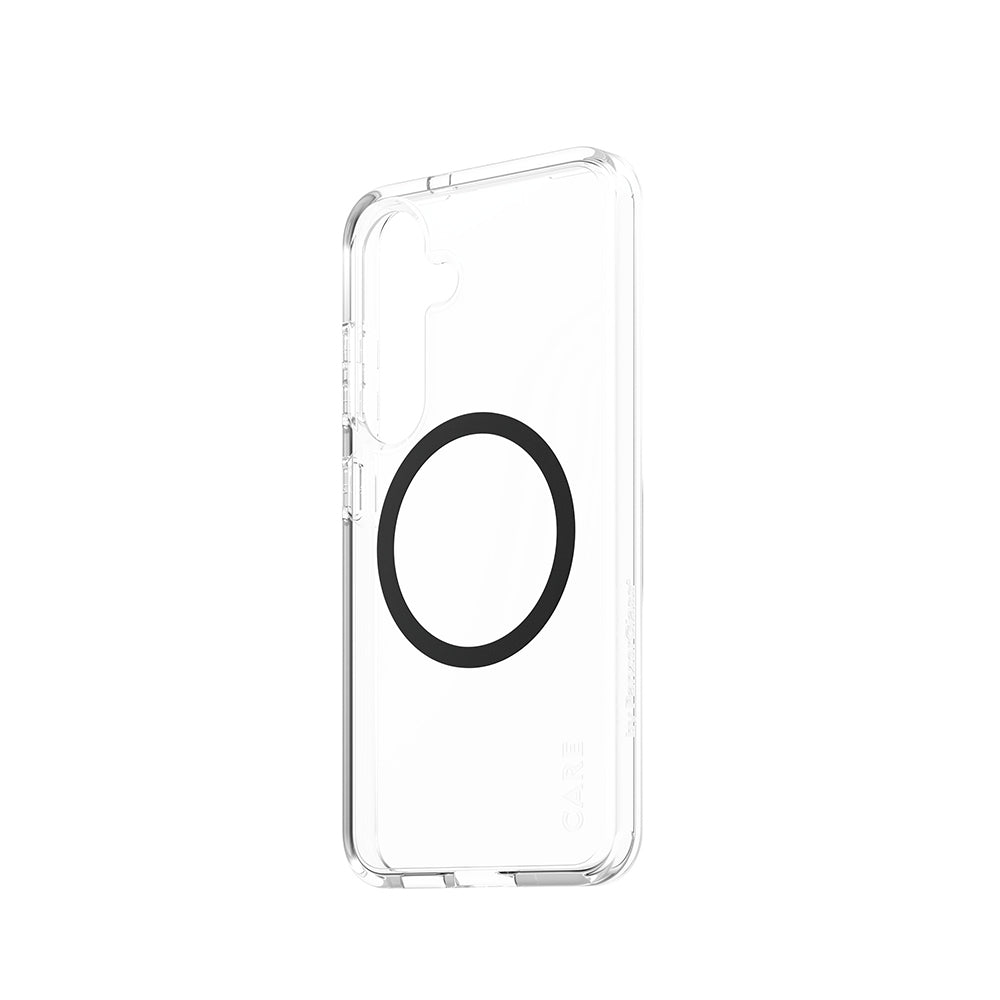 Etui na Samsung Galaxy S25 S931, PanzerGlass, Care Urban Combat, Czarne Przezroczyste