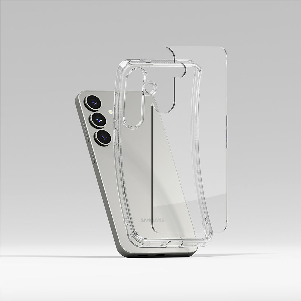 Etui na Samsung Galaxy S25 S931, Ringke, Fusion, Przezroczyste