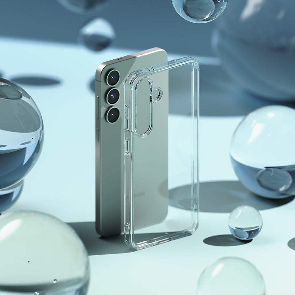 Etui na Samsung Galaxy S25 S931, Ringke, Fusion, Przezroczyste