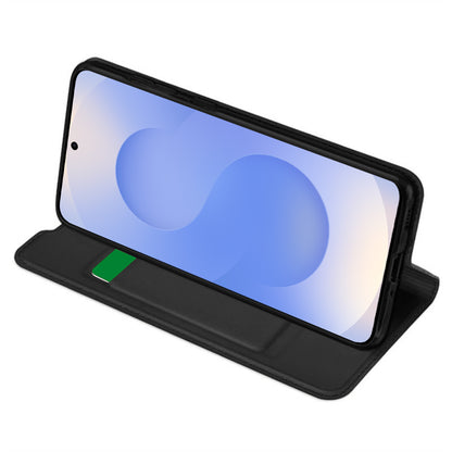 Etui na Samsung Galaxy S25 S931, Techsuit, Magskin Book, czarne