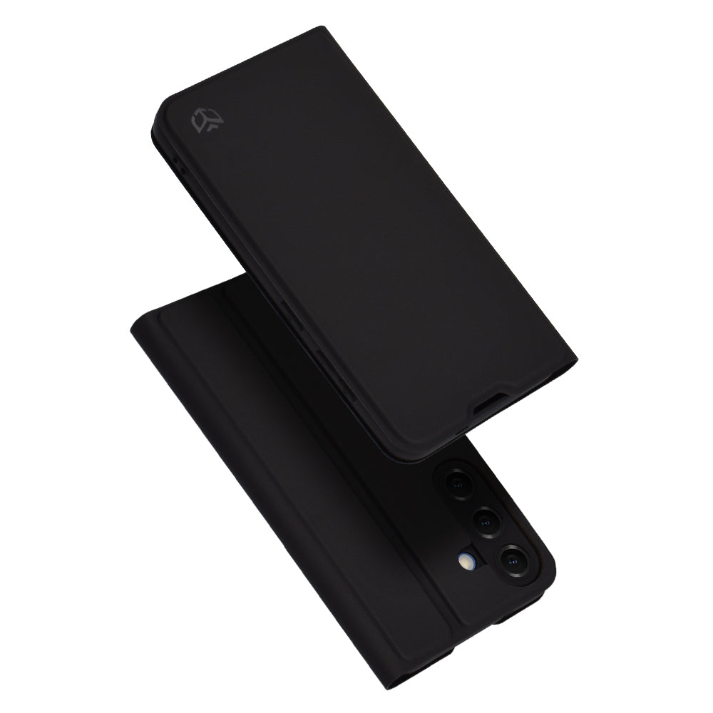 Etui na Samsung Galaxy S25 S931, Techsuit, Magskin Book, czarne