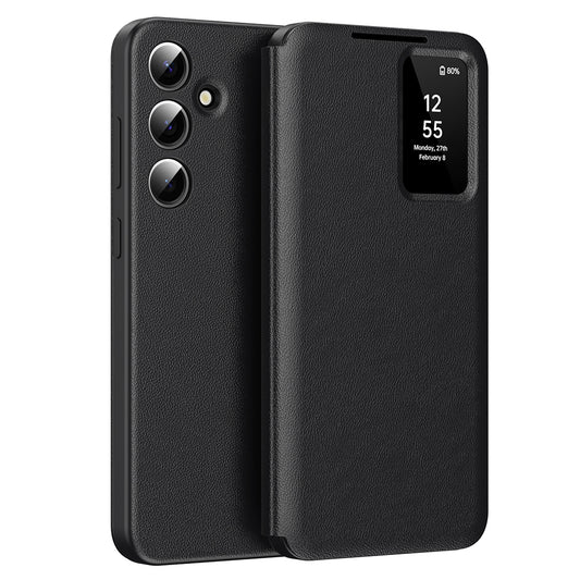 Etui na Samsung Galaxy S25 S931, Techsuit, SmartView, czarne