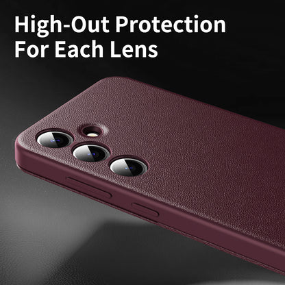 Etui na Samsung Galaxy S25 S931, Techsuit, SmartView, Czerwony