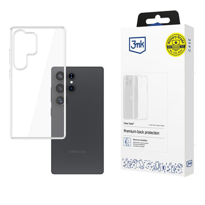 Etui do Samsung Galaxy S25 Ultra S938, 3MK, Clear, Przezroczyste