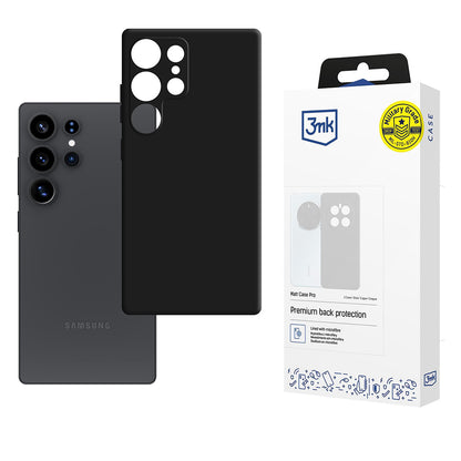 Etui do Samsung Galaxy S25 Ultra S938, 3MK, Pro, Czarny Matowy