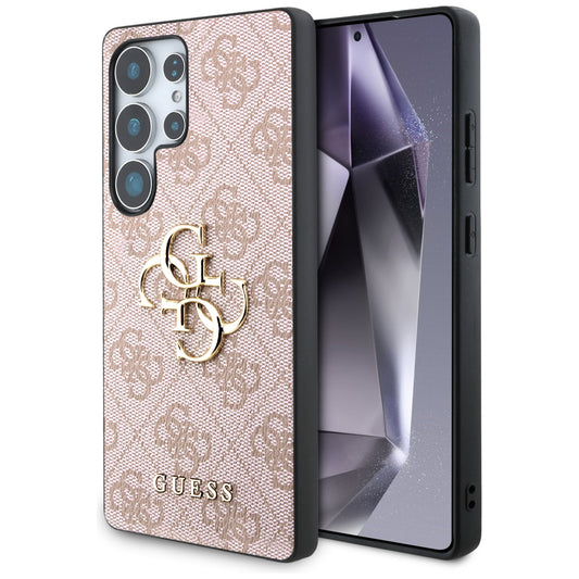 Etui na Samsung Galaxy S25 Ultra S938, Guess, 4G Big Logo, Różowy