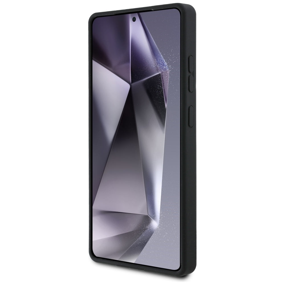 Etui na Samsung Galaxy S25 Ultra S938, Karl Lagerfeld, Silikonowe Logo Metalowe, Czarne