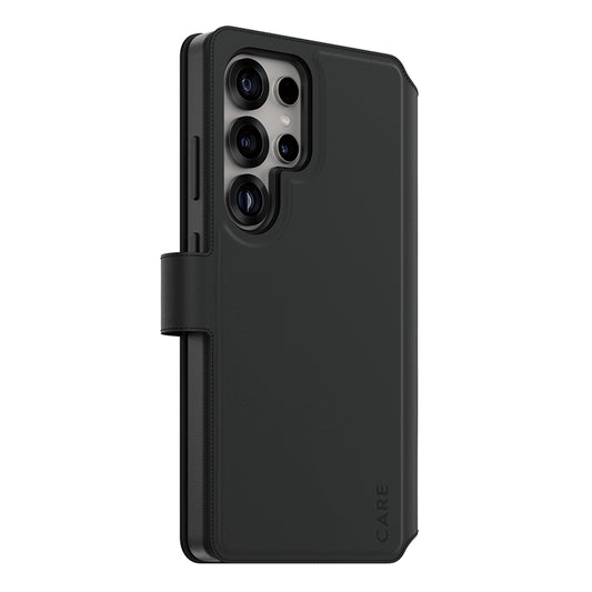 Etui do Samsung Galaxy S25 Ultra S938, PanzerGlass, Care Feature Tango Two-in-One, Czarne