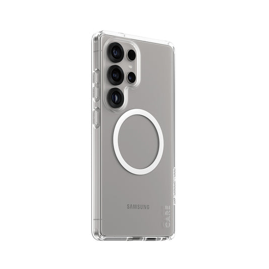 Etui do Samsung Galaxy S25 Ultra S938, PanzerGlass, Care Urban Combat, Przezroczyste Białe