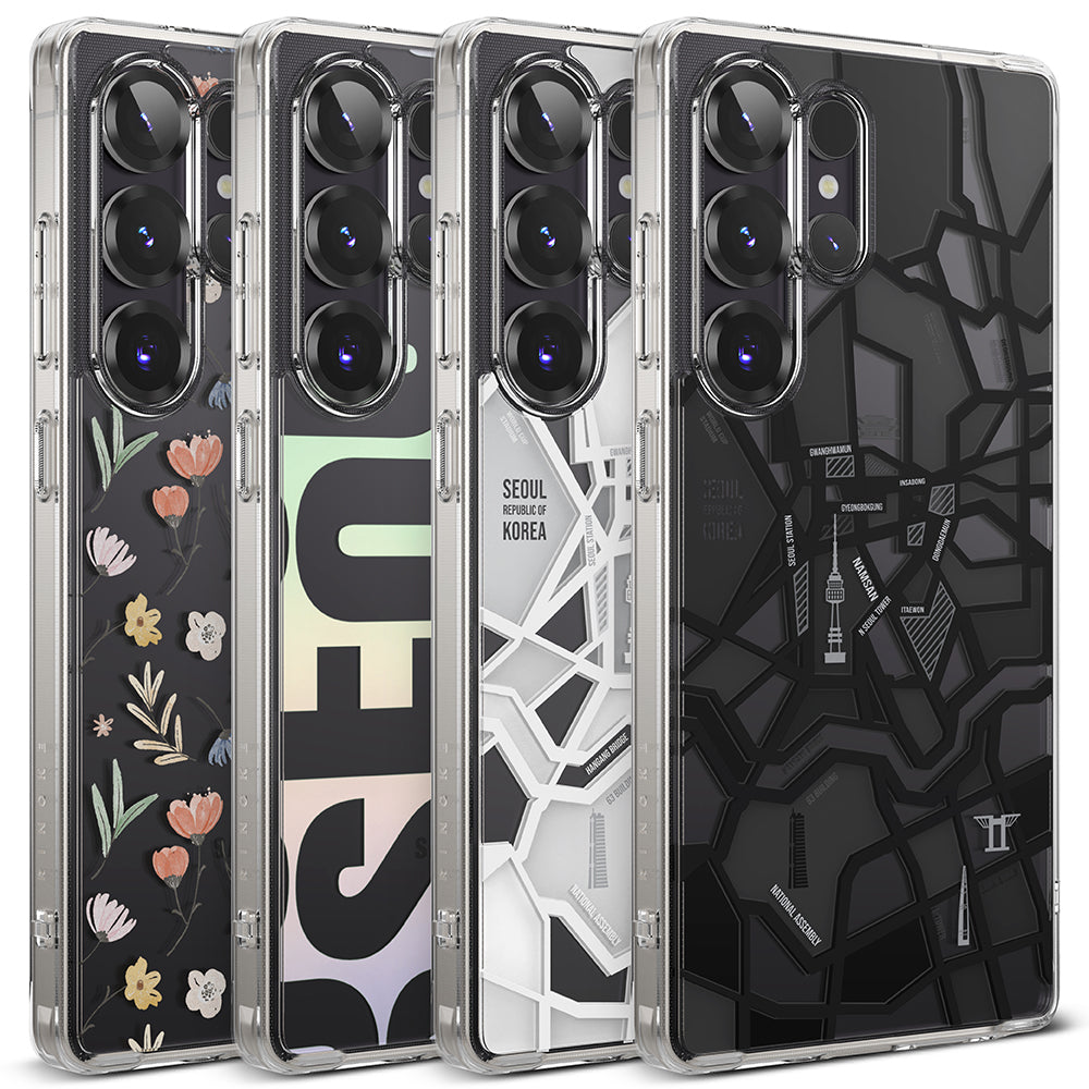 Etui na Samsung Galaxy S25 Ultra S938, Ringke, Fusion Design, Wielokolorowe