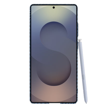 Etui na Samsung Galaxy S25 Ultra S938, Techsuit, Carbonite FiberShell, Turkusowy