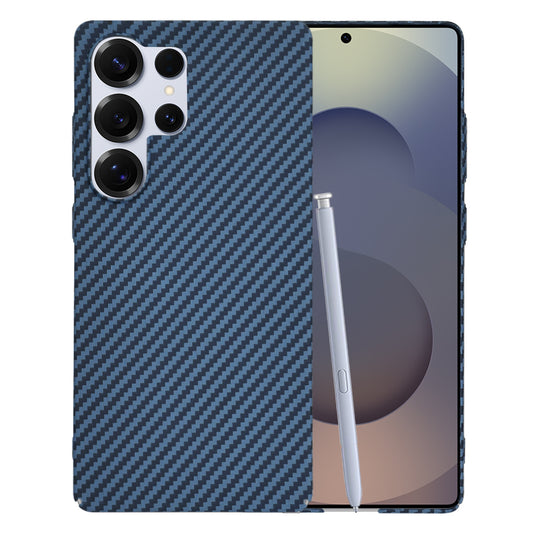 Etui na Samsung Galaxy S25 Ultra S938, Techsuit, Carbonite FiberShell, Turkusowy