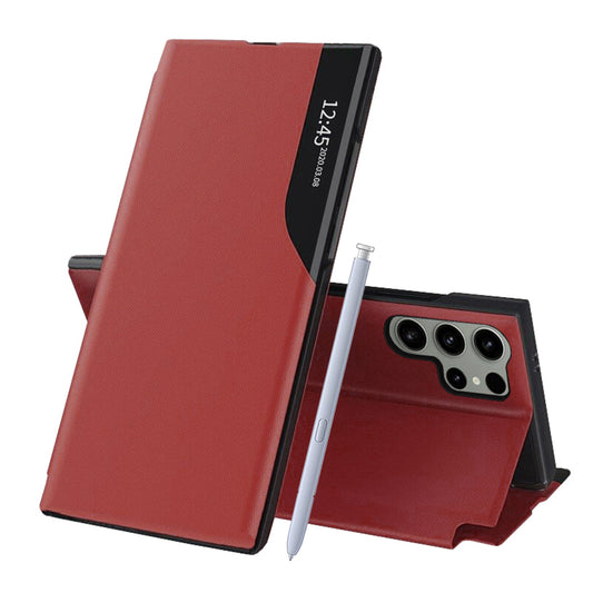 Etui na Samsung Galaxy S25 Ultra S938, Techsuit, eFold, Czerwony