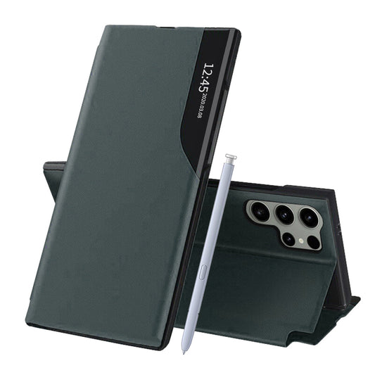 Etui na Samsung Galaxy S25 Ultra S938, Techsuit, eFold, Zielony