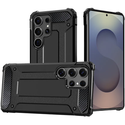 Case for Samsung Galaxy S25 Ultra S938, Techsuit, Hybrid Armor, Black