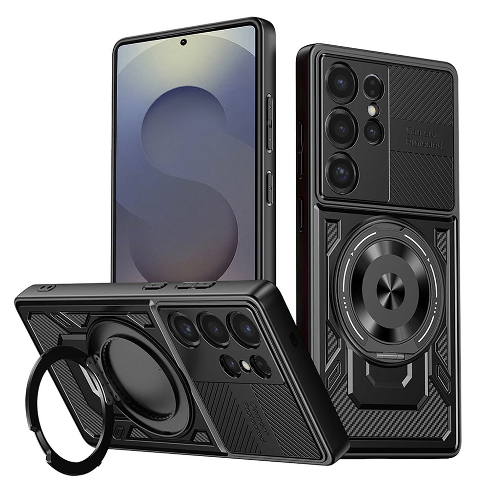 Etui na Samsung Galaxy S25 Ultra S938, Techsuit, RuggedCam, Czarny