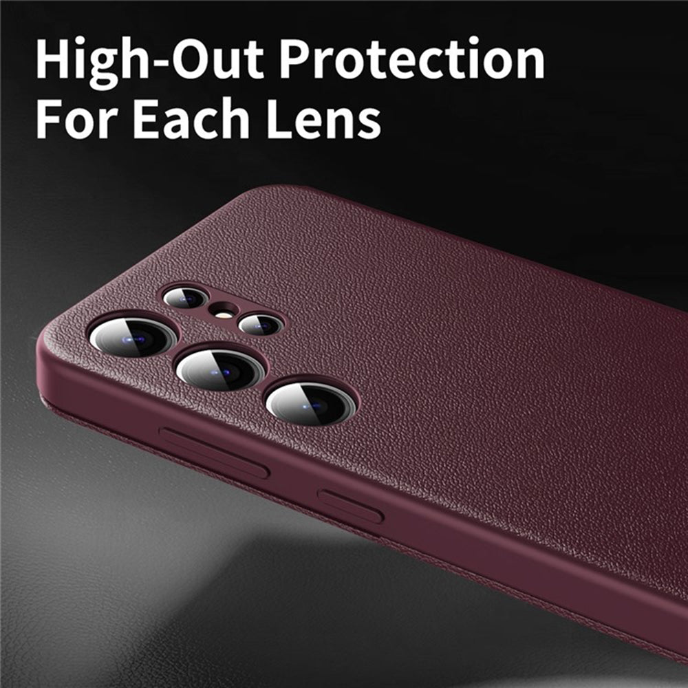 Etui na Samsung Galaxy S25 Ultra S938, Techsuit, SmartView, Czerwony