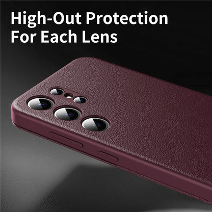 Etui na Samsung Galaxy S25 Ultra S938, Techsuit, SmartView, Czerwony