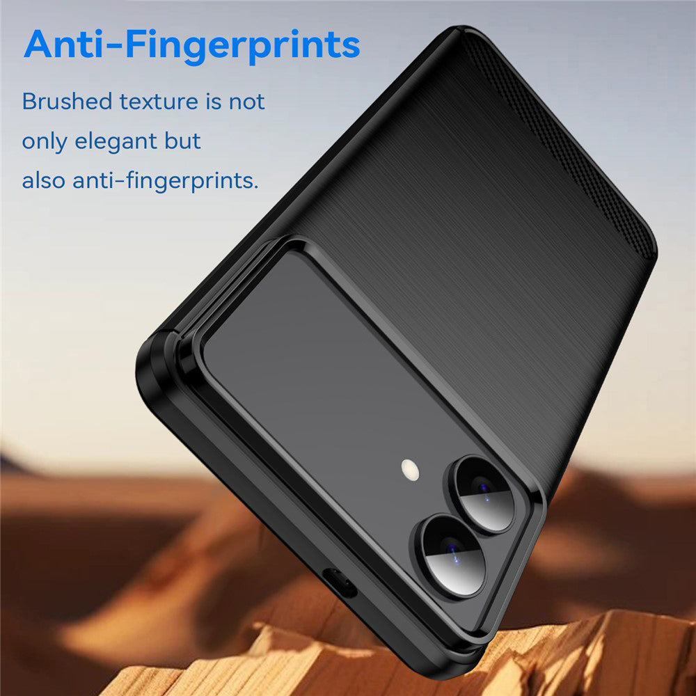 Etui na Samsung Galaxy S26 Edge, Techsuit, Carbon, Czarne