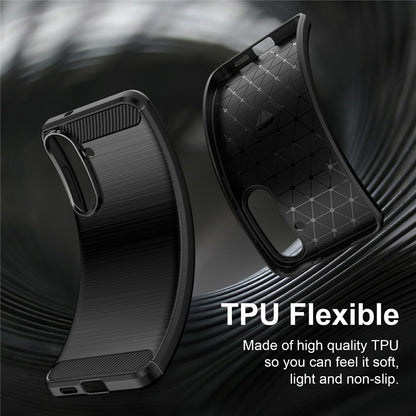 Etui na Samsung Galaxy S26 FE / S25 FE, Techsuit, Carbon, Czarny