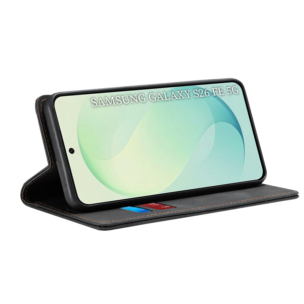 Etui na Samsung Galaxy S26 FE / S25 FE, Techsuit, Confy, Czarny