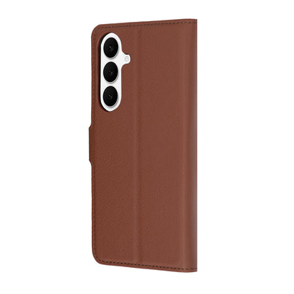 Etui na Samsung Galaxy S26 FE / S25 FE, Techsuit, Leather Folio, Brązowe