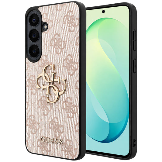 Etui na Samsung Galaxy S26 FE S741, Guess, 4G Metal Logo, Różowe
