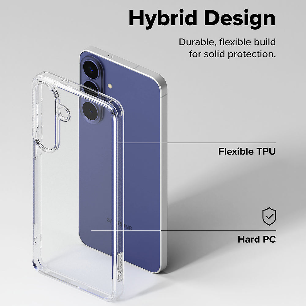 Etui na Samsung Galaxy S26 FE S741, Ringke, Fusion, Przezroczyste
