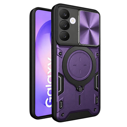 Etui do Samsung Galaxy S26 FE S741 / S25 FE, Techsuit, CamGuard Pro, fioletowe