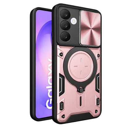 Case for Samsung Galaxy S26 FE S741 / S25 FE, Techsuit, CamGuard Pro, Rose Gold