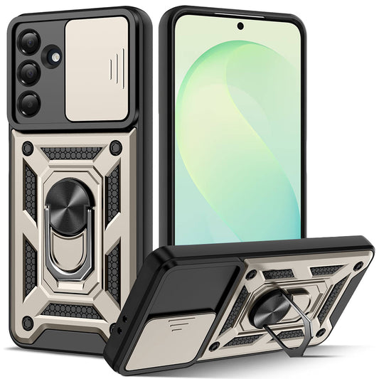 Etui do Samsung Galaxy S26 FE S741 / S25 FE, Techsuit, CamShield, złote