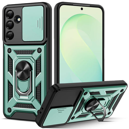 Etui do Samsung Galaxy S26 FE S741 / S25 FE, Techsuit, CamShield, zielone