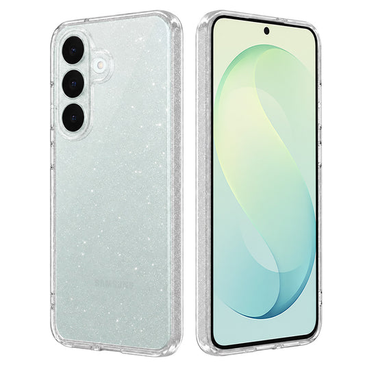 Etui do Samsung Galaxy S26 FE S741 / S25 FE, Techsuit, SparkleSkin, przezroczyste