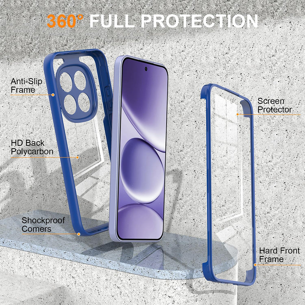 Etui na Samsung Galaxy S26 FE S741, Techsuit, ColorVerse 360, Niebieskie