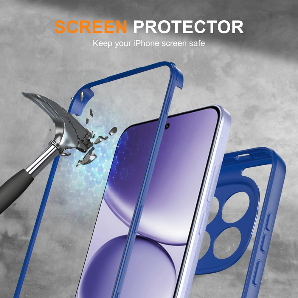 Etui na Samsung Galaxy S26 FE S741, Techsuit, ColorVerse 360, Niebieskie